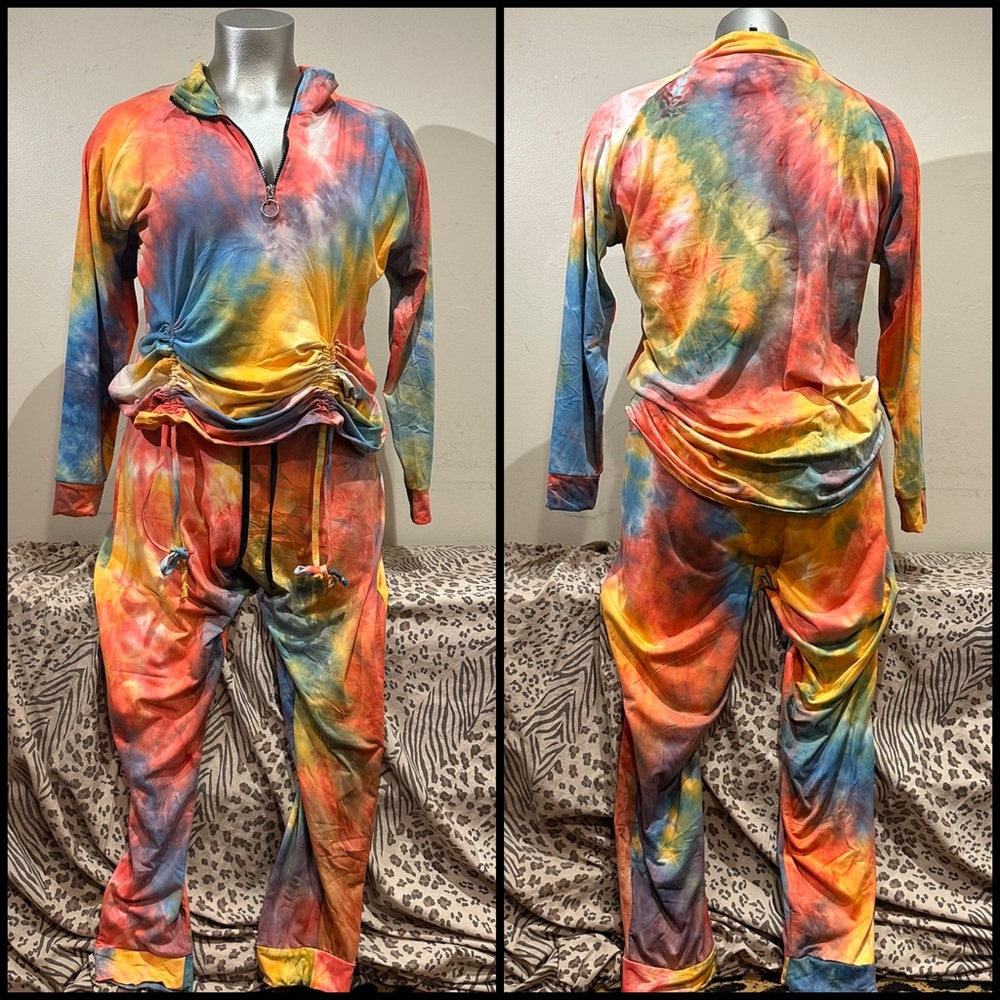 3XL Plus Stretchy Jogger Set